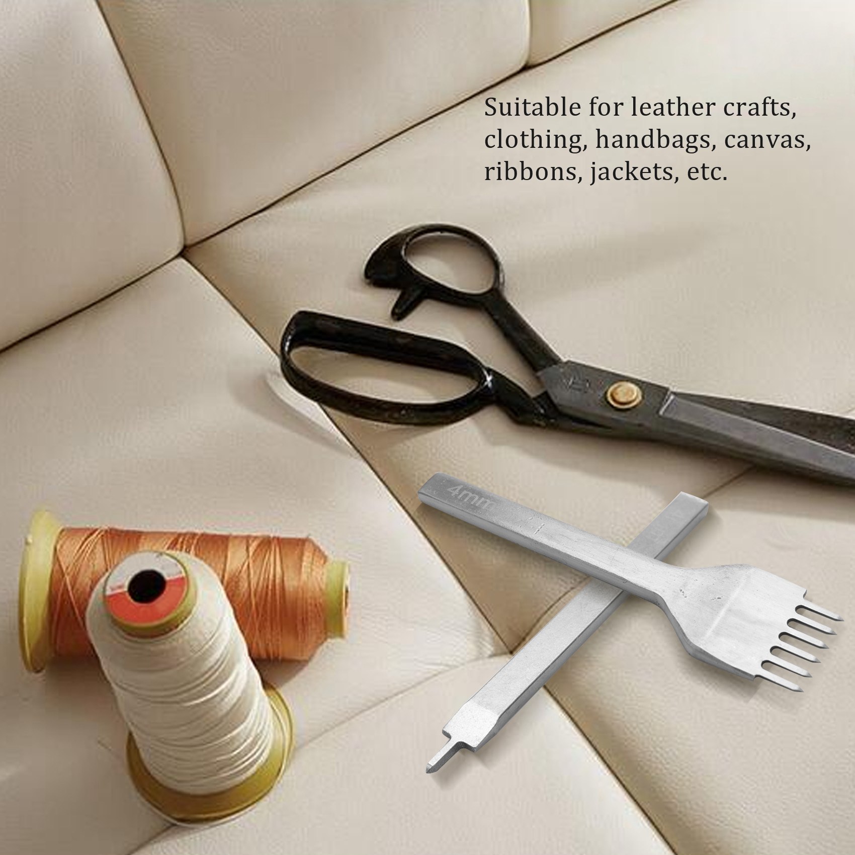 Groover Stitching Tool - BAAR-Набор долот для шитья кожи, дырокол