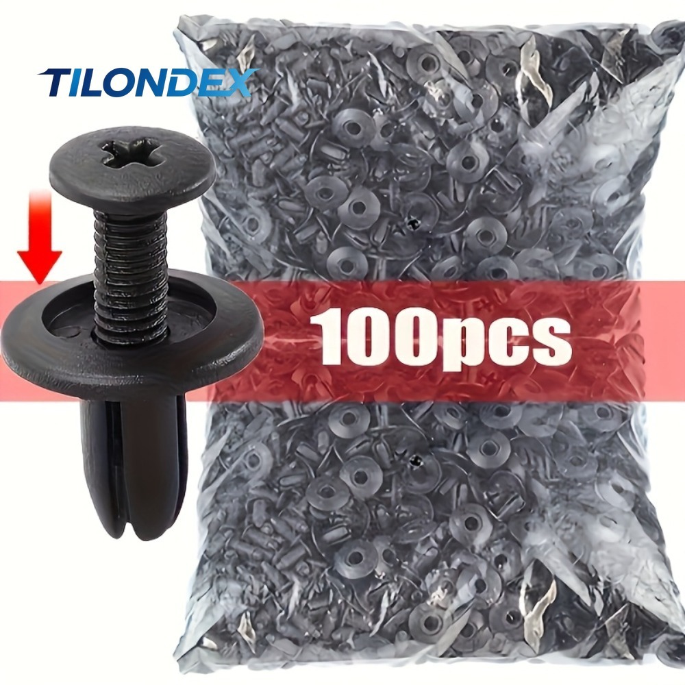 Rivet Setter Tool - TILONDEX Набор автомобильных крепежных клипс (100