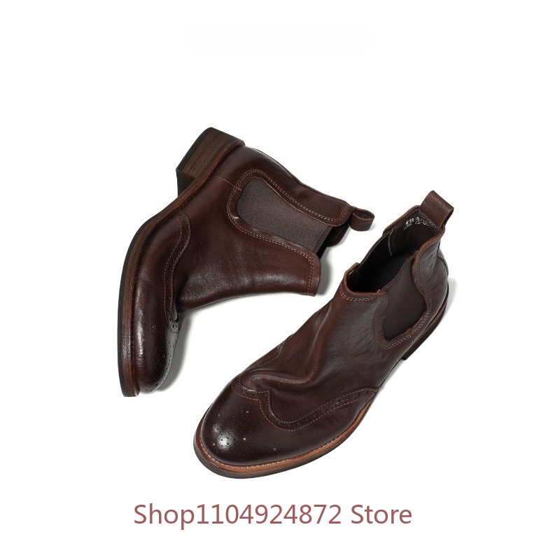 Винтажные ботинки челси в стил – обзор и цена Leatherwork Designs