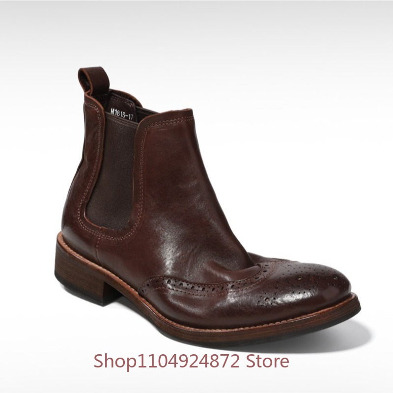 Винтажные ботинки челси в стил – обзор и цена Leatherwork Designs