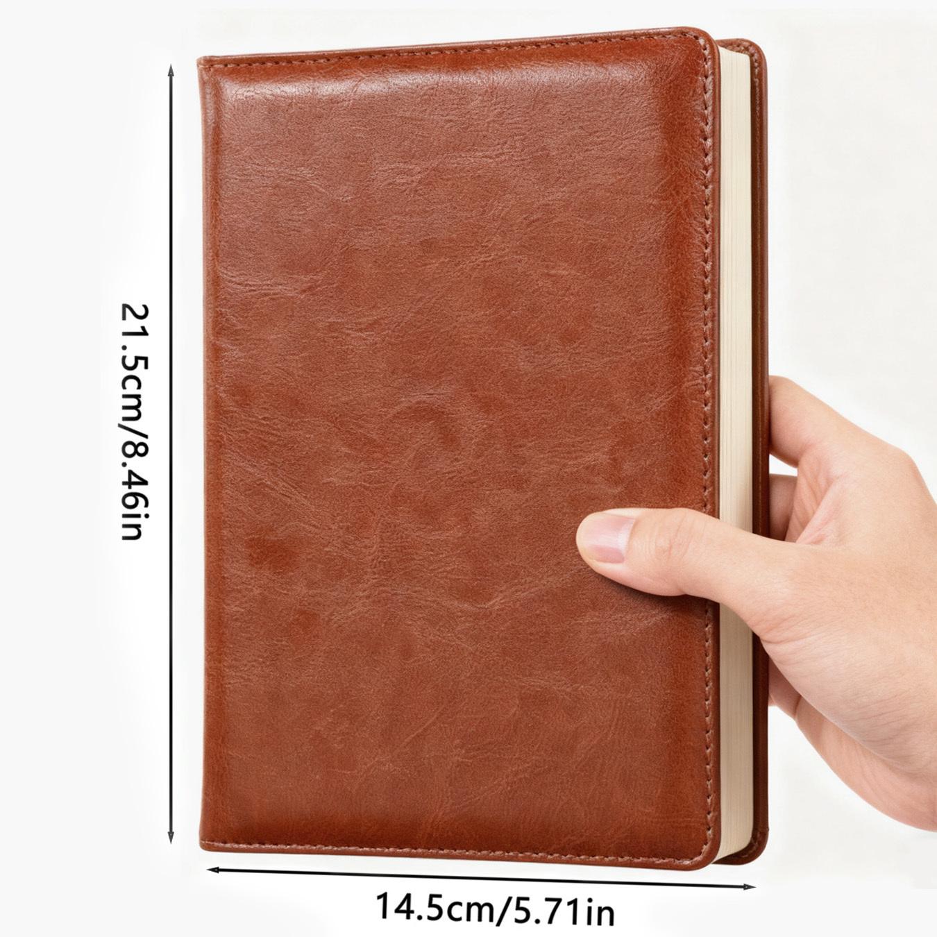 Блокнот A5 из кожи с ретро-диз – обзор и цена Leather Work Diary Covers
