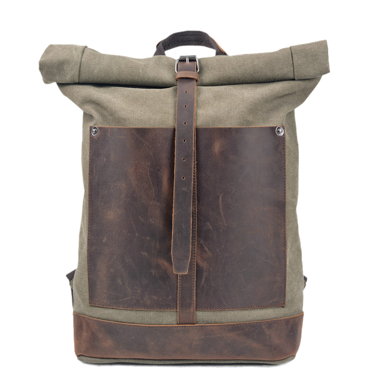 Мужской рюкзак из вощеного хол – обзор и цена Leather Work Rucksack Mens
