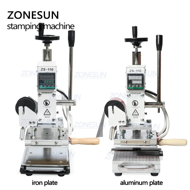 ZONESUN ZS110 горячее тиснение – обзор и цена Leatherwork Hand Press