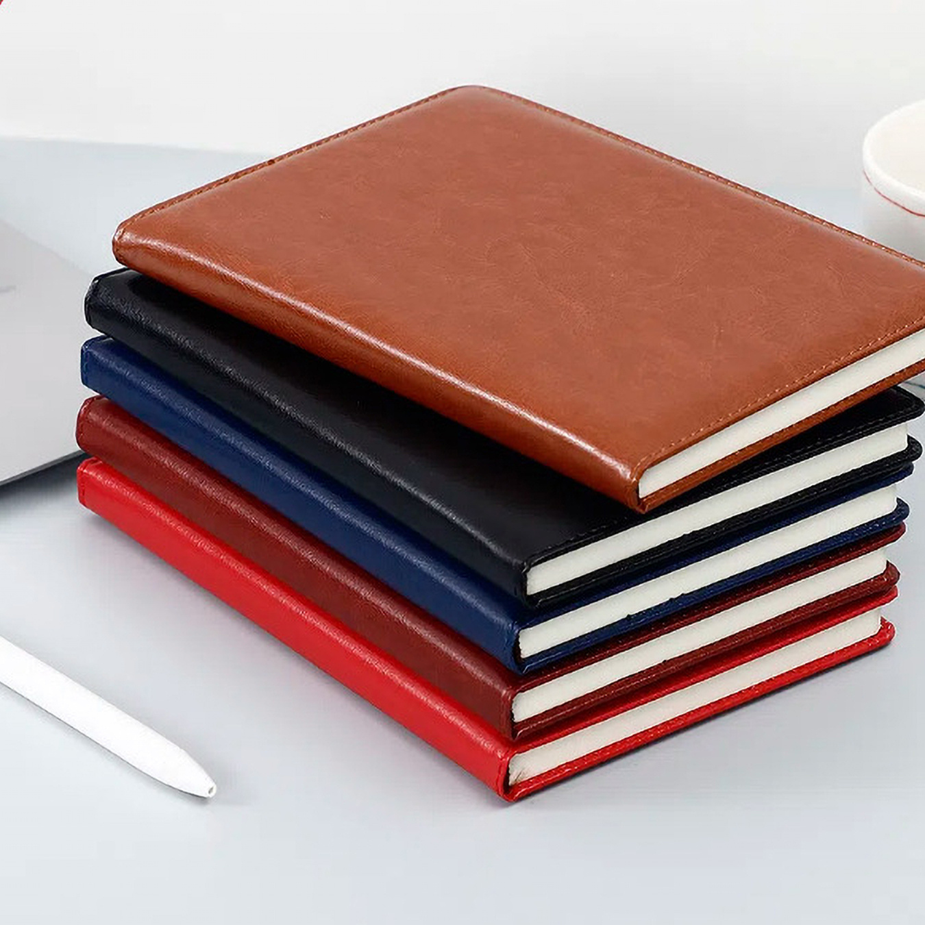 Красочный блокнот из ПУ-кожи с – обзор и цена Leather Work Diary Covers