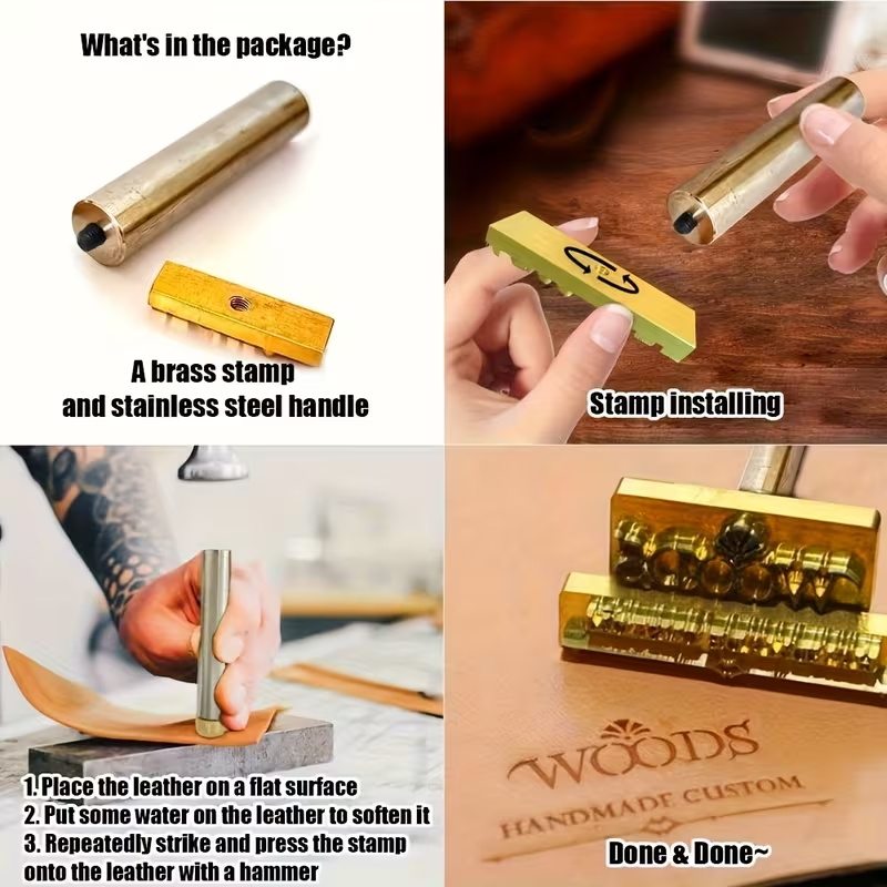 Индивидуальный штамп для тисне – обзор и цена Leatherwork Hand Press